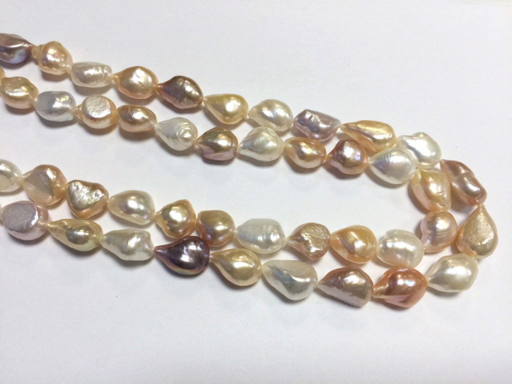 Natural Colour Baroque Freshwater Pearls Precious Stones Semi Precious Stones Freshwater