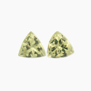 Chrysoberyl Trillion Pair 1.72ct