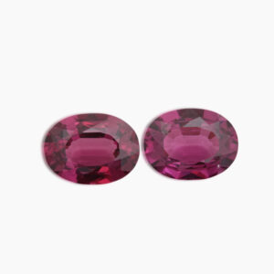 Garnet Oval Pair 4.11ct