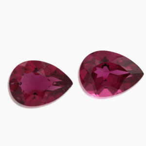 Rubellite Pear Pair 1.47ct