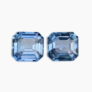 Sapphire Octagon Pair 20.10ct