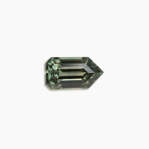 Green Sapphire Fancy Cut 1.62ct